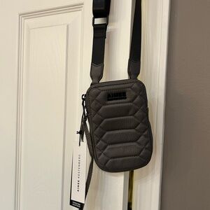 Aimee Kestenberg Black Quilted Belt Bag